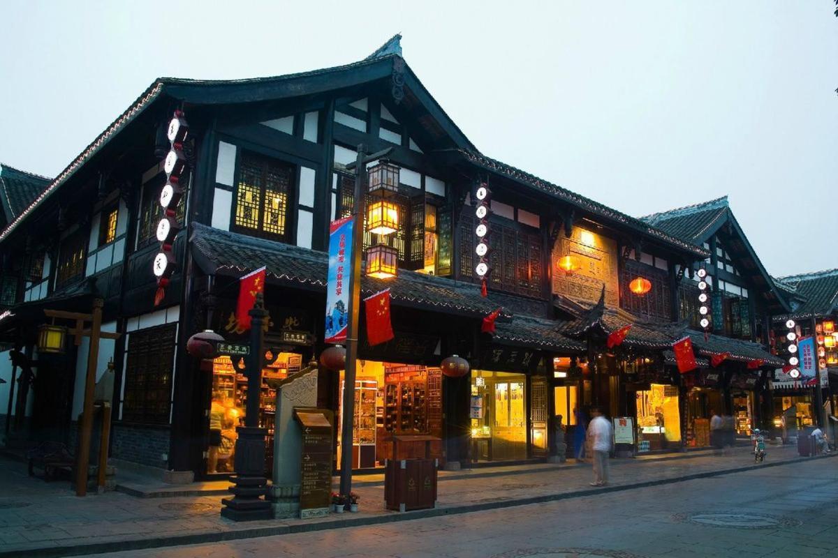 Sam Cozy Hotel Чънду Екстериор снимка